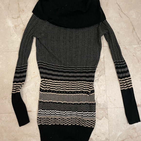 Arden B Striped Cowl Neck Sweater - Picture 8 of 10